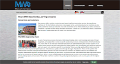 Desktop Screenshot of mwa-maschinenbau.de